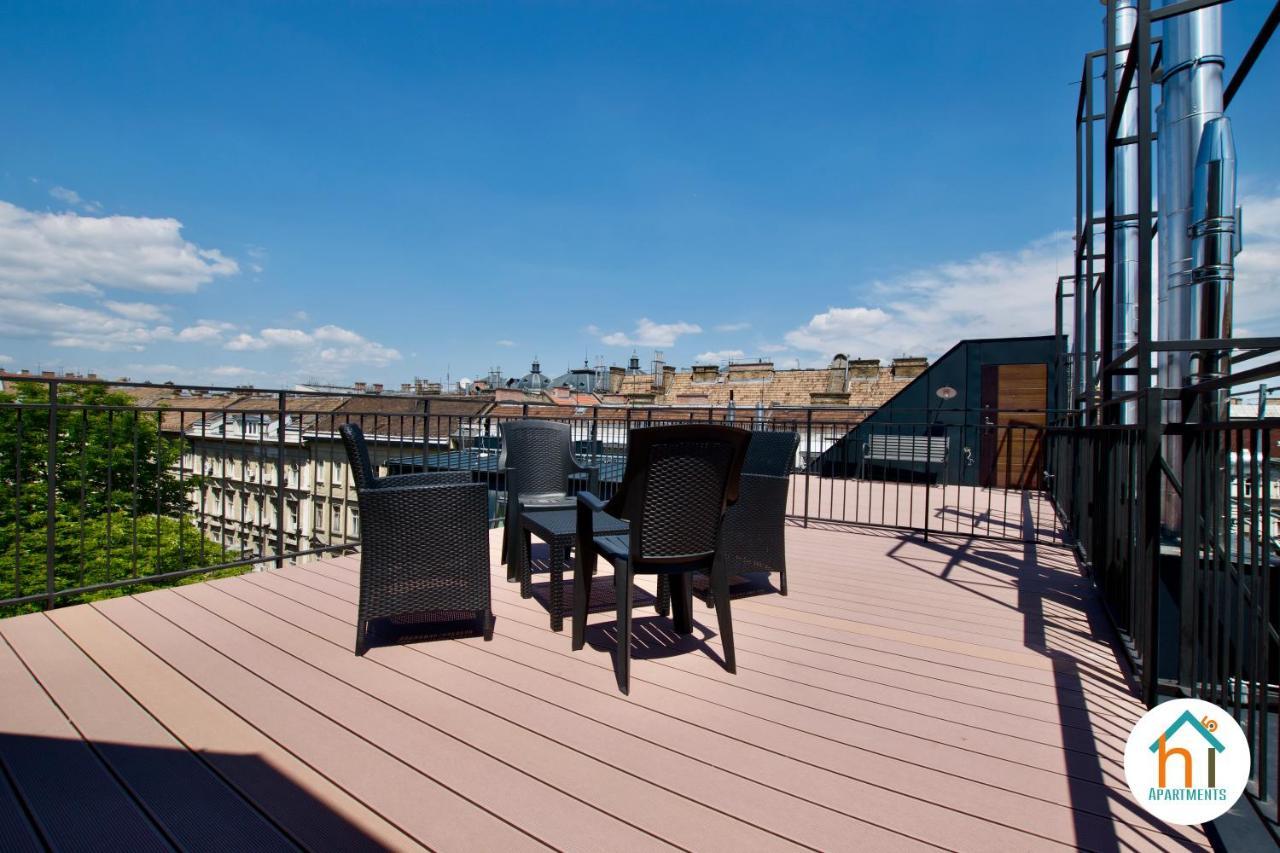 Premium Apartment By Hi5 - Penthouse Studio + Rooftop Budapest Ngoại thất bức ảnh