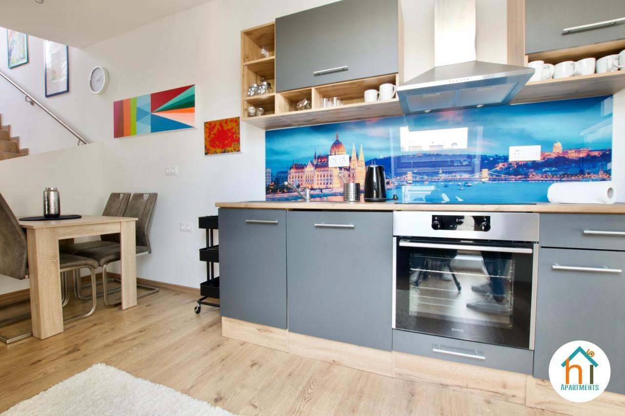 Premium Apartment By Hi5 - Penthouse Studio + Rooftop Budapest Ngoại thất bức ảnh
