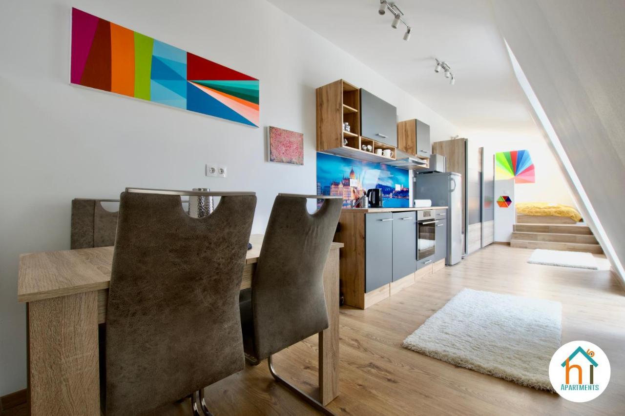 Premium Apartment By Hi5 - Penthouse Studio + Rooftop Budapest Ngoại thất bức ảnh
