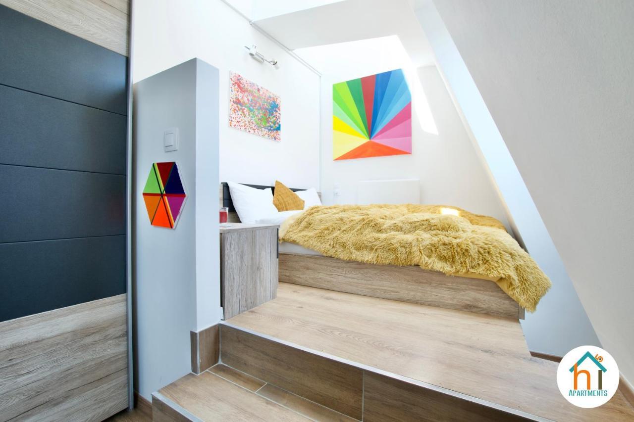 Premium Apartment By Hi5 - Penthouse Studio + Rooftop Budapest Ngoại thất bức ảnh